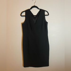 Alfani Black fitted, tank top, dress midi length size 10 NWOT